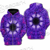 Cosmic With Purple Laser Lights SED-0999 Hoodie & Zip Hoodie Raglan