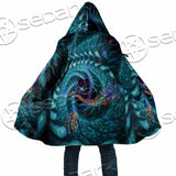 Fractal Colored Abstract Round Curves And Lines SED-1000 Cloak