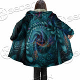 Fractal Colored Abstract Round Curves And Lines SED-1000 Cloak