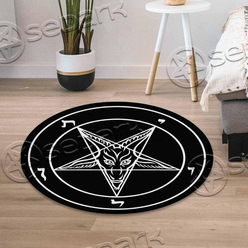 Sigil Of Baphomet SED-1002 Round Carpet