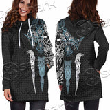 Viking Fenrir Wolf SED-1009 Hoodie Dress