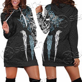 Viking Fenrir Wolf SED-1009 Hoodie Dress