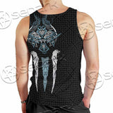 Viking Fenrir Wolf SED-1009 Men Tank-tops