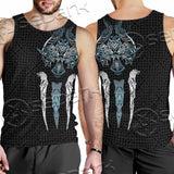 Viking Fenrir Wolf SED-1009 Men Tank-tops