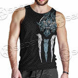 Viking Fenrir Wolf SED-1009 Men Tank-tops