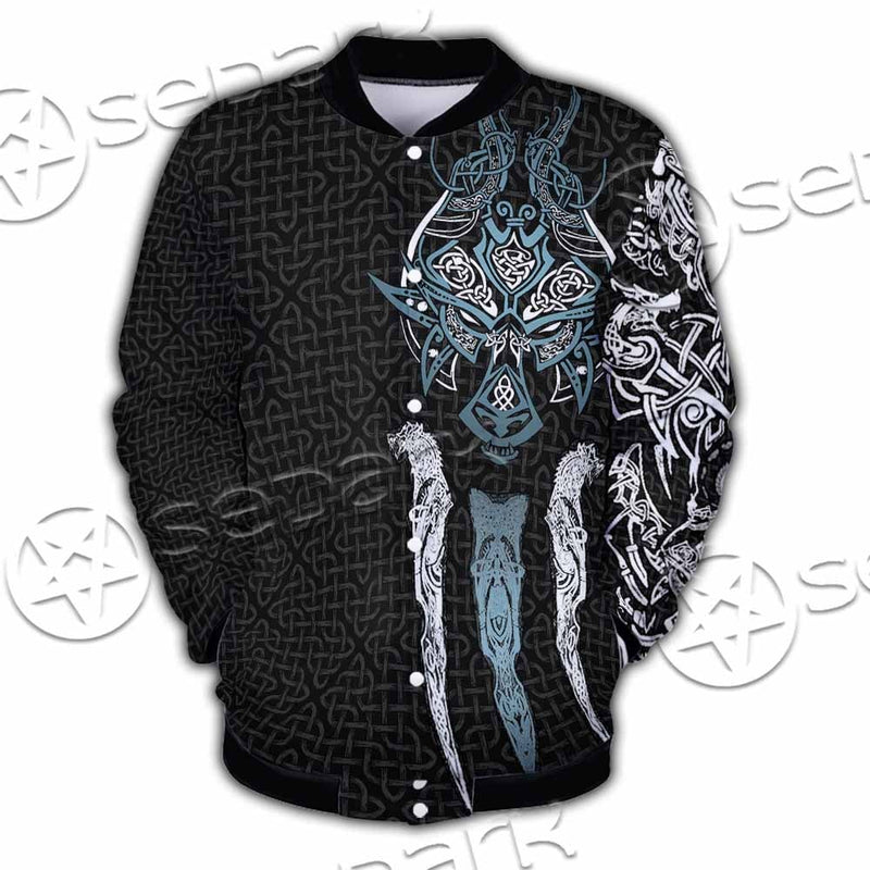 Viking Fenrir Wolf SED-1009 Button Jacket