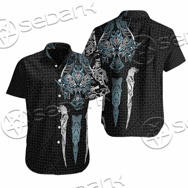 Viking Fenrir Wolf SED-1009 Shirt Allover