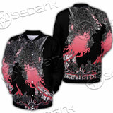 Fenrir Norse Wolf In Nordic Mythology SED-1010 Button Jacket