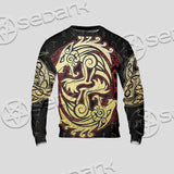 Viking Dragon Norse Mythology Valknut Nordic SED-1011 Unisex Sweatshirt