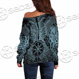 Huginn & Muninn Odin'S Ravens SED-1012 Off Shoulder Sweaters