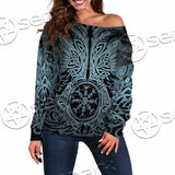 Huginn & Muninn Odin'S Ravens SED-1012 Off Shoulder Sweaters