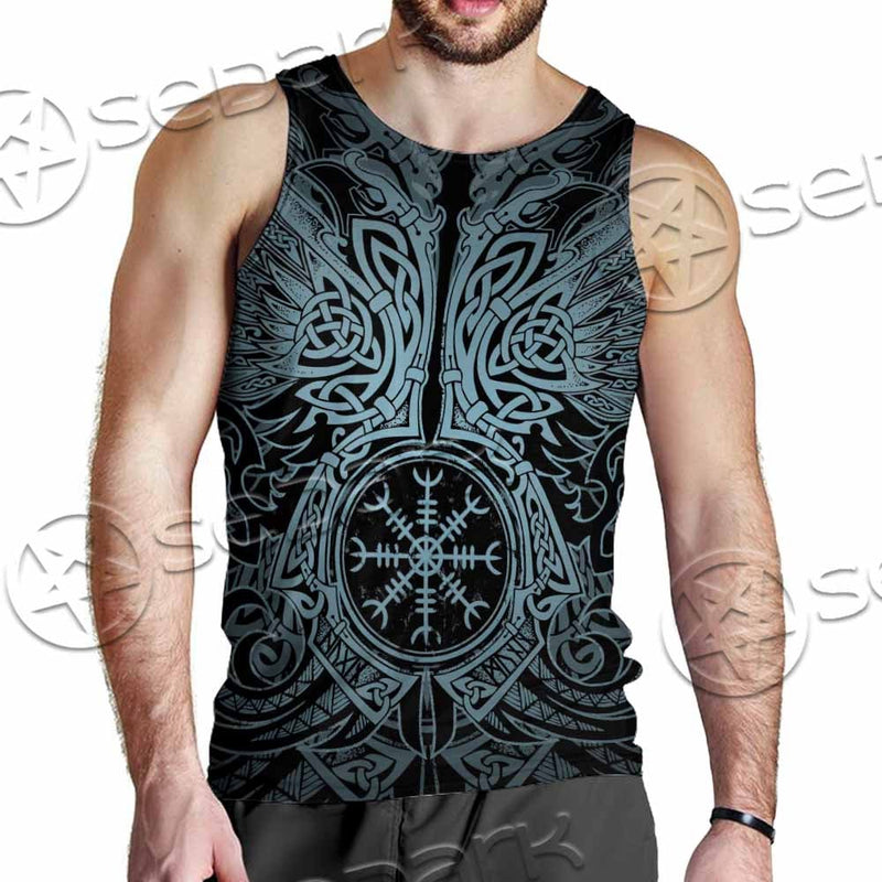 Huginn & Muninn Odin'S Ravens SED-1012 Men Tank-tops