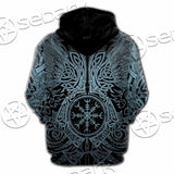 Huginn & Muninn Odin'S Ravens SED-1012 Hoodie & Zip Hoodie Raglan