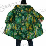 Psychedelic St.Patrick'S Day Clover Green SED-1013 Cloak