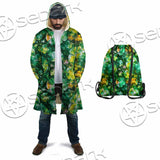 Psychedelic St.Patrick'S Day Clover Green SED-1013 Cloak