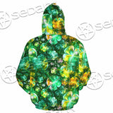 Psychedelic St.Patrick'S Day Clover Green SED-1013 Hoodie & Zip Hoodie