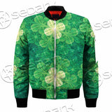 Psychedelic St.Patrick'S Day Clover Seamless SED-1014 Jacket