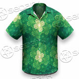 Psychedelic St.Patrick'S Day Clover Seamless SED-1014 Shirt Allover