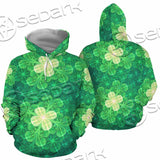 Psychedelic St.Patrick'S Day Clover Seamless SED-1014 Hoodie & Zip Hoodie