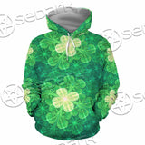 Psychedelic St.Patrick'S Day Clover Seamless SED-1014 Hoodie & Zip Hoodie