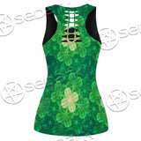 Psychedelic St.Patrick'S Day Clover Seamless SED-1014 Women Tank Top