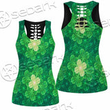 Psychedelic St.Patrick'S Day Clover Seamless SED-1014 Women Tank Top
