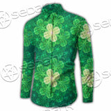 Psychedelic St.Patrick'S Day Clover Seamless SED-1014 Shirt Allover