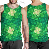Psychedelic St.Patrick'S Day Clover Seamless SED-1014 Men Tank-tops