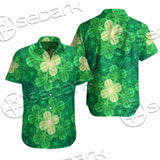 Psychedelic St.Patrick'S Day Clover Seamless SED-1014 Shirt Allover