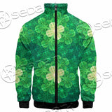 Psychedelic St.Patrick'S Day Clover Seamless SED-1014 Jacket