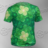 Psychedelic St.Patrick'S Day Clover Seamless SED-1014 Unisex T-shirt