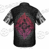 Dragons Nordic Celtic Cross Ethnic Style SED-1015 Shirt Allover