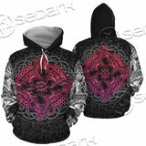 Dragons Nordic Celtic Cross Ethnic Style SED-1015 Hoodie & Zip Hoodie