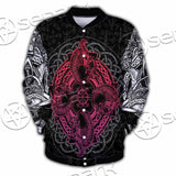 Dragons Nordic Celtic Cross Ethnic Style SED-1015 Button Jacket