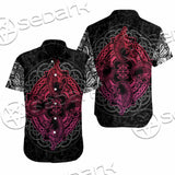 Dragons Nordic Celtic Cross Ethnic Style SED-1015 Shirt Allover