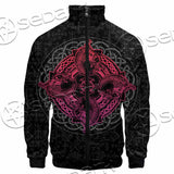 Dragons Nordic Celtic Cross Ethnic Style SED-1015 Jacket