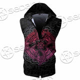 Dragons Nordic Celtic Cross Ethnic Style SED-1015 Zip Sleeveless Hoodie