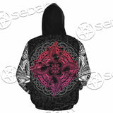 Dragons Nordic Celtic Cross Ethnic Style SED-1015 Hoodie & Zip Hoodie