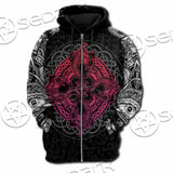 Dragons Nordic Celtic Cross Ethnic Style SED-1015 Hoodie & Zip Hoodie Raglan