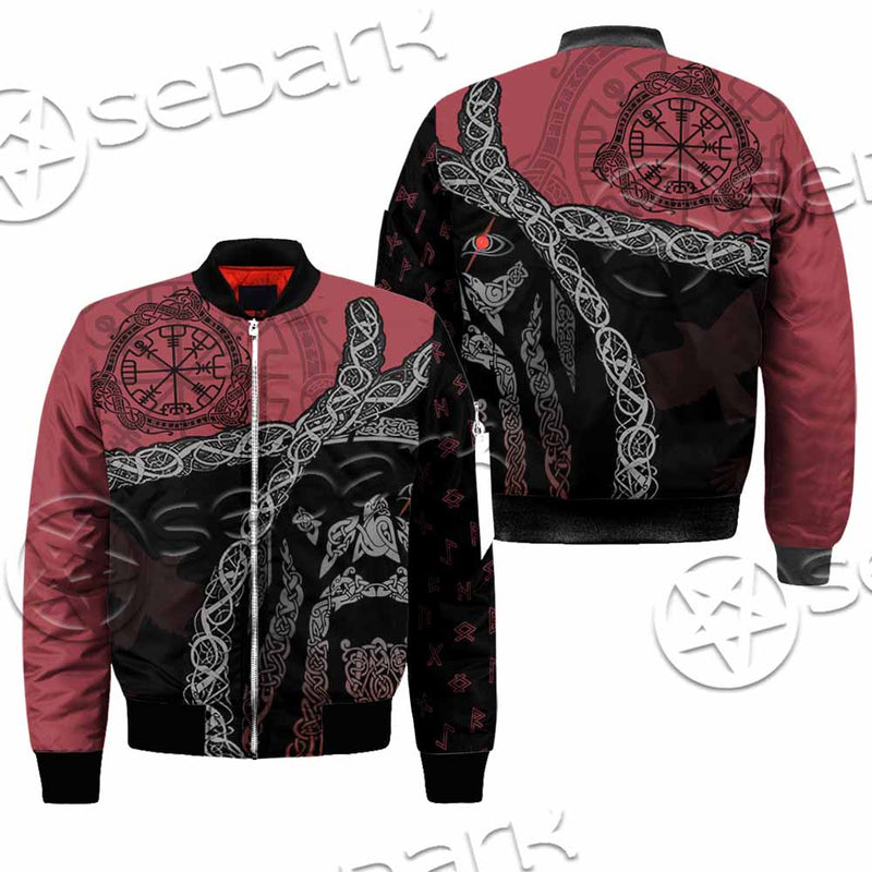 Viking Tribal Odin Head SED-1016 Jacket