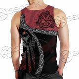 Viking Tribal Odin Head SED-1016 Men Tank-tops