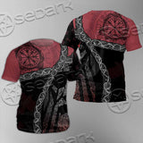 Viking Tribal Odin Head SED-1016 Unisex T-shirt