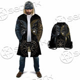 Sköll And Hati Norse Wolves SED-1017 Cloak