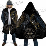 Sköll And Hati Norse Wolves SED-1017 Cloak