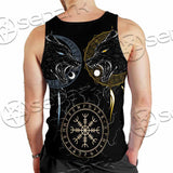 Sköll And Hati Norse Wolves SED-1017 Men Tank-tops