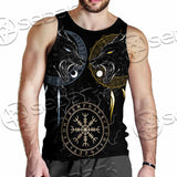 Sköll And Hati Norse Wolves SED-1017 Men Tank-tops