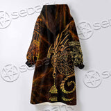 Viking Symbols SED-1018 Oversized Sherpa Blanket Hoodie