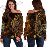 Viking Symbols SED-1018 Off Shoulder Sweaters