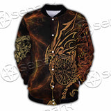 Viking Symbols SED-1018 Button Jacket