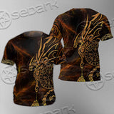 Viking Symbols SED-1018 Unisex T-shirt